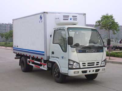 HYJ5050XLCA型庆铃五十铃600P轻卡冷藏车