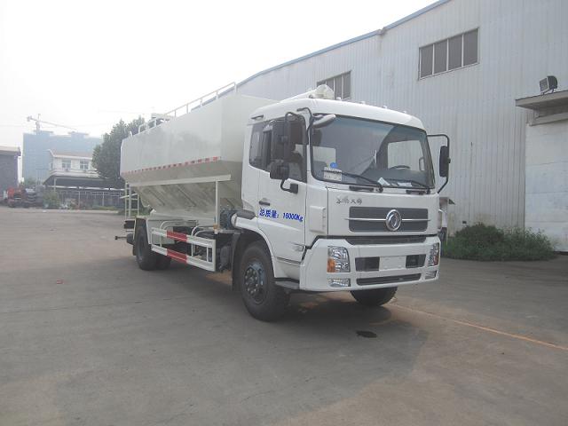 ZFQ5160ZSL型东风天锦10吨散装饲料运输车