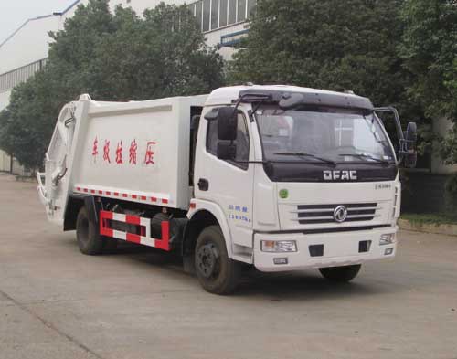 HLQ5110ZYSE型东风大多利卡压缩式垃圾车