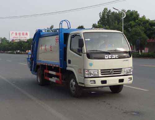 HYS5071ZYSE4型东风多利卡压缩式垃圾车
