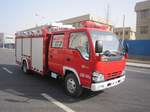 ZXF5050XXFQC60型庆铃五十铃双排600P轻卡器材消防车