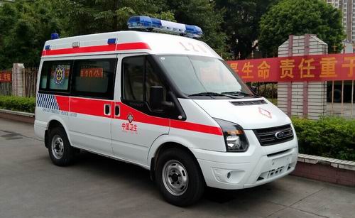 组图：广东云山汽车新世代V348短轴运输型救护车图片