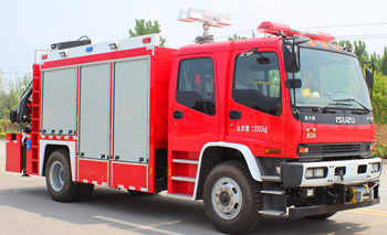 南阳二机防爆消防装备CEF5130TXFJY120-W型抢险救援消防车