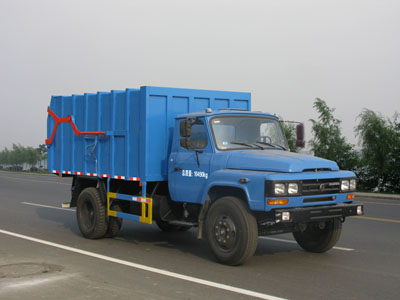 CLW5101ZLJT4型东风140自卸式垃圾车