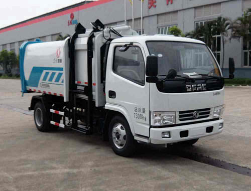 EQ5070ZZZ4型东风多利卡自装卸式垃圾车
