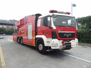 BX5320GXFPM40-WP7M型泡沫消防车