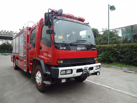 BX5130TXFJY180-W4型庆铃五十铃FVR重卡抢险救援消防车