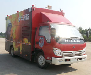 重庆南方迪马专用车NM5050XXFXC05型小卡之星3宣传消防车