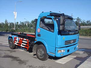 BQJ5082ZXXE型东风多利卡车厢可卸式垃圾车