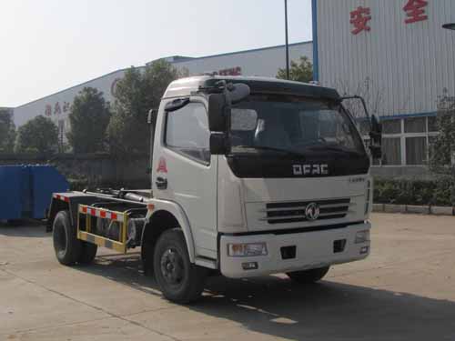 SZD5080ZXXE4型东风多利卡车厢可卸式垃圾车