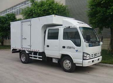 QL5070XXYA1HWJ型庆铃五十铃双排轻卡厢式运输车