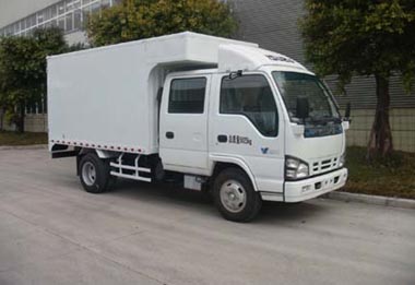 QL5050XXYA1HWJ型庆铃五十铃双排轻卡厢式运输车