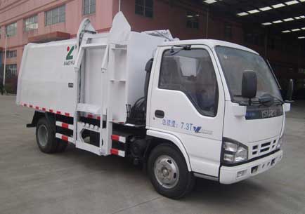 ZBJ5071ZZZA型庆铃五十铃600P轻卡自装卸式垃圾车