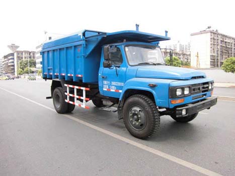 东风140自卸式垃圾车图片