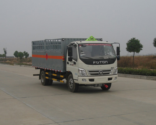 XZC5099TQP4型5.15米奥铃气瓶配送运输车
