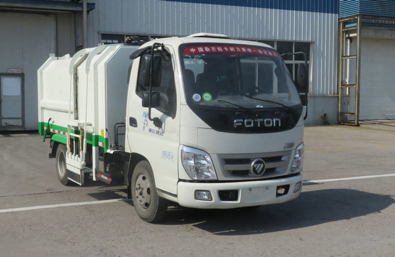 BJ5049ZZZ-AB型福田奥铃自装卸式垃圾车