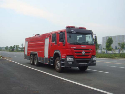 江特5-10万2吨泡沫消防车