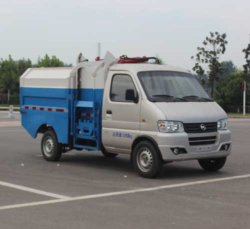 利辛县江淮扬天汽车LXQ5020ZZZEV1型纯电动自装卸式垃圾车