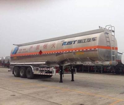 组图：芜湖中集瑞江汽车铝合金运油半挂车图片