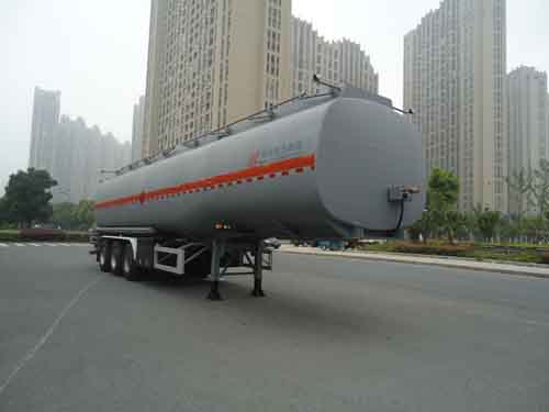 组图：杭州专用汽车铝合金运油半挂车图片