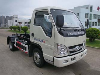 福龙马4米5-10万5吨重汽车厢可卸式垃圾车