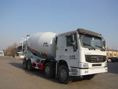 TZ5317GJBZN6D型中国重汽豪沃前四后八混凝土搅拌运输车