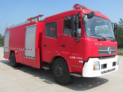天河牌(LLX5164GXFPM60/T)泡沫消防车结构及工作原理