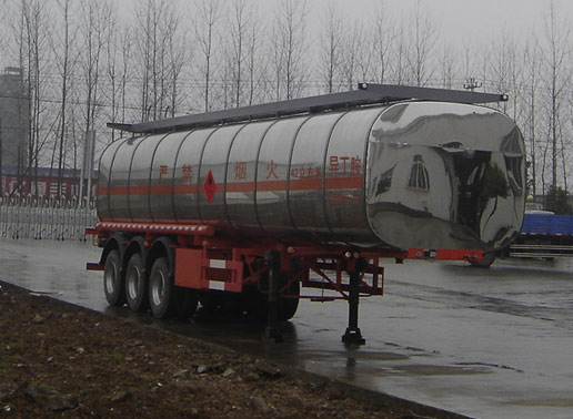 XYZ9402GRYA型易燃液体罐式运输半挂车