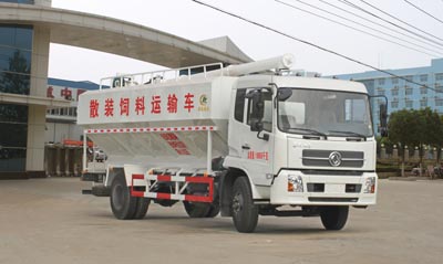 CLW5161ZSLD4型东风天锦10吨散装饲料运输车
