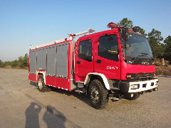 JDX5150GXFPM60型庆铃五十铃FVR重卡泡沫消防车