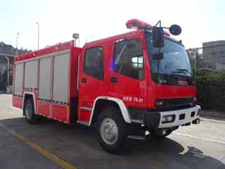 MX5160GXFPM60-QL型庆铃五十铃FVR重卡泡沫消防车