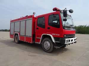 MX5160GXFSG60-QL型庆铃五十铃FVR重卡水罐消防车