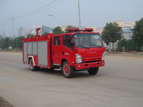 江特牌4吨水罐消防车专业评测