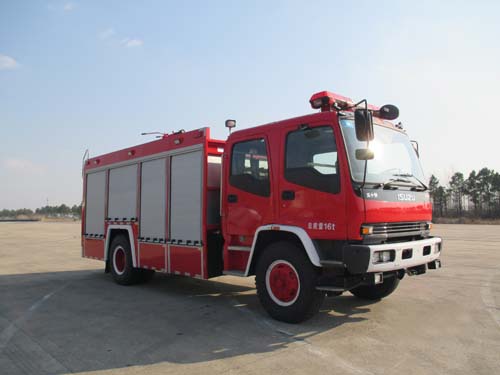 MX5161GXFSG60-QL型庆铃五十铃FVR重卡水罐消防车