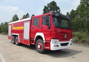 HXF5320GXFPM160-HW型泡沫消防车