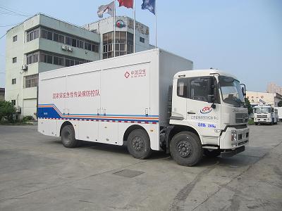 SJH5190XCB型东风天龙小三轴物资储备车