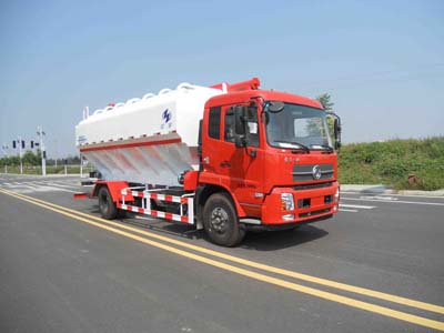HYJ5160ZSL型东风天锦10吨散装饲料运输车