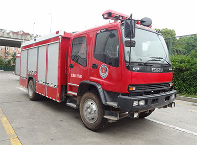 WHG5162GXFSG60型庆铃五十铃FVR重卡水罐消防车