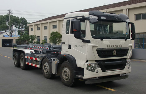 上海市环境卫生车辆设备厂SHW5319ZXX型车厢可卸式垃圾车