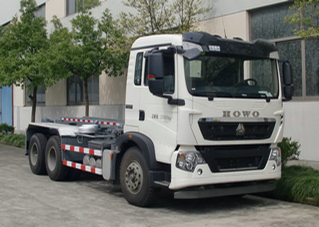 上海市环境卫生车辆设备厂SHW5254ZXX型车厢可卸式垃圾车
