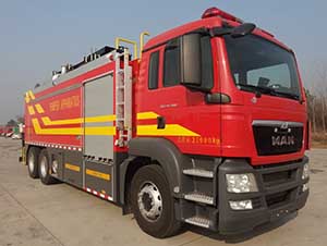 SJD5230TXFBP200-MEA型泵浦消防车