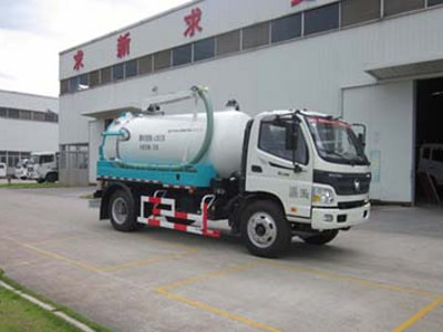 福龙马25吨15-20万农村沼气池专用吸污车