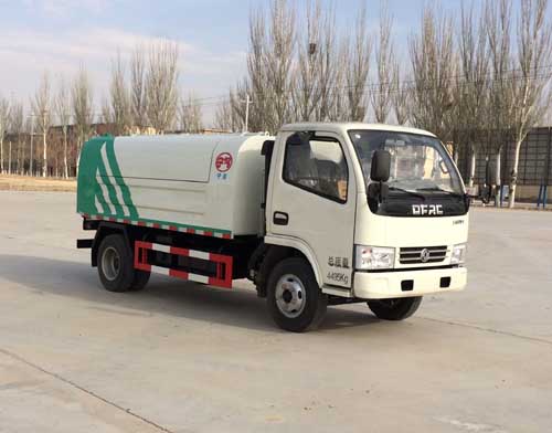 HLN5040ZLJE5型东风多利卡D6自卸式垃圾车
