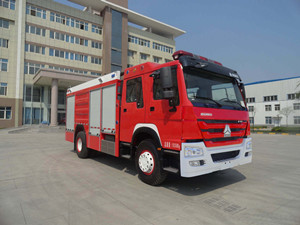 BX5190GXFSG80-HW4型重汽豪沃双排座水罐消防车