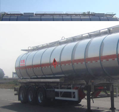 CLY9401GRYM型铝合金易燃液体罐式运输半挂车图片