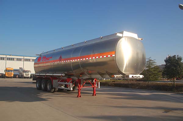 JF9401GRY型铝合金易燃液体罐式运输半挂车图片