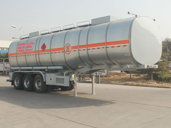 JF9407GRYB型铝合金易燃液体罐式运输半挂车图片