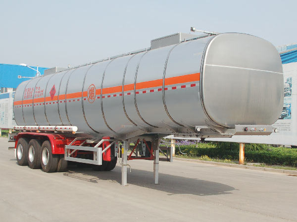 JF9404GRYB型铝合金易燃液体罐式运输半挂车图片