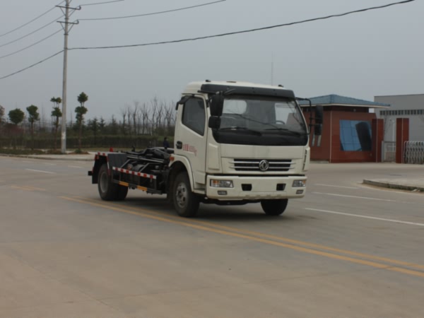 YZR5080ZXXE型国5东风多利卡车厢可卸式垃圾车