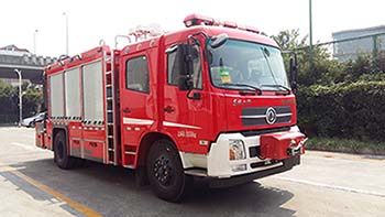 BX5140TXFJY119-D5型东风天锦抢险救援消防车